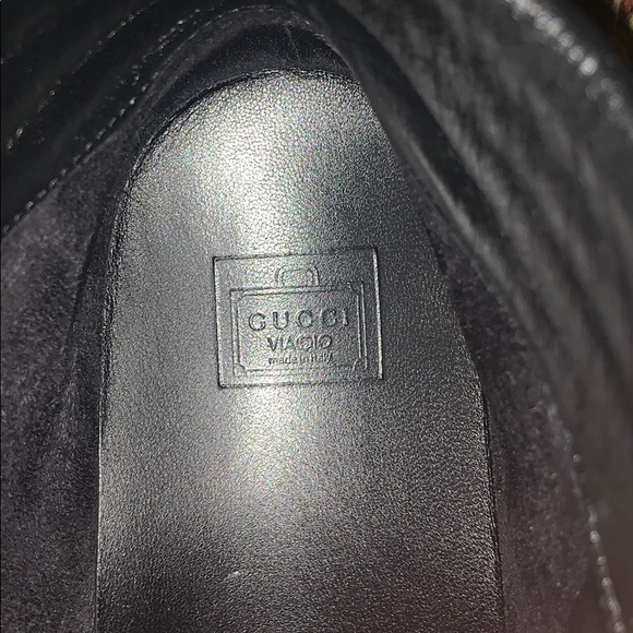 Green Gucci sneakers - Picture 5 of 8